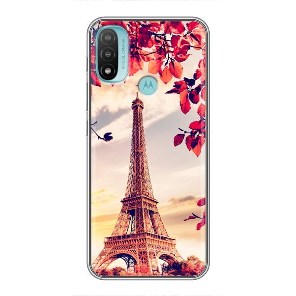 Чехол Эйфелева Башня для Motorola MOTO E20 - (AlphaPrint) – Эйфелева Башня