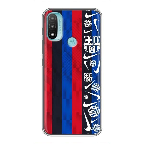 Чехол для Motorola MOTO E20 (Барселона) – Фанат Барсы