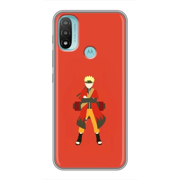 Naruto Anime Чехлы для Мото Е20 (AlphaPrint) – рисунок Наруто