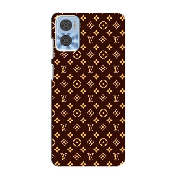 Чехлы Луи Витон для Motorola MOTO E22 (AlphaPrint - LOUIS VUITTON) – лого LOUIS VUITTON