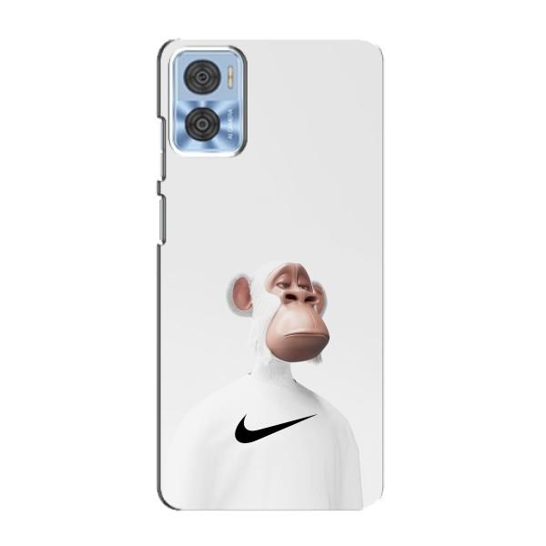 Чохли з Мавпами NFT для Motorola MOTO E22 (AlphaPrint) – мавпа NFT Nike