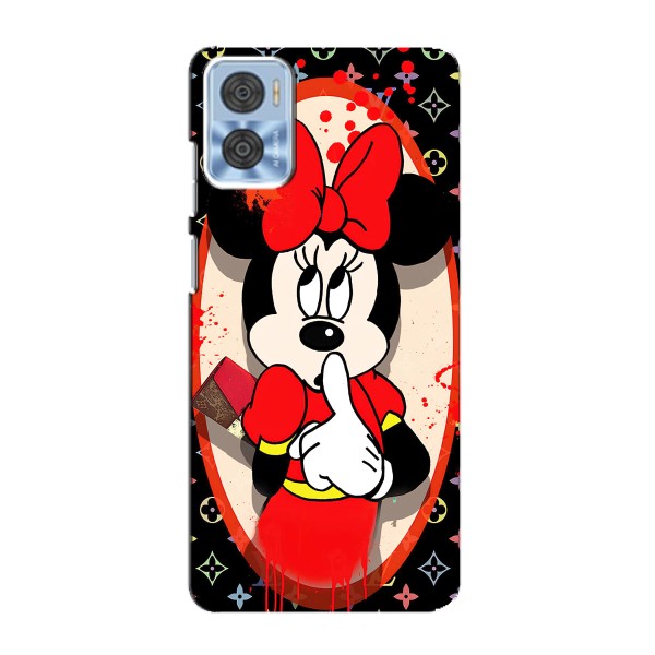 Чохол Disney Mouse Motorola MOTO E22 (PREMIUMPrint) – Мінні Маус ЛВ