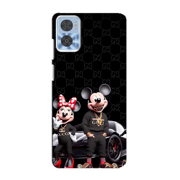 Чохол Disney Mouse Motorola MOTO E22 (PREMIUMPrint) – Родина Маусів