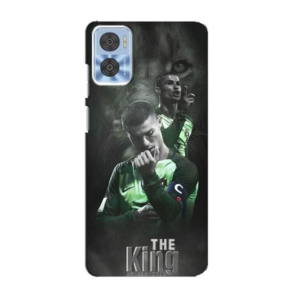 Чехол Криштиану Роналду для Motorola MOTO E22 (AlphaPrint) – Криштиано Лев