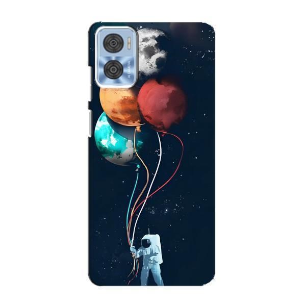 Космічні Чохли для Моторола Мото е22 (VPrint) – Планети кульки