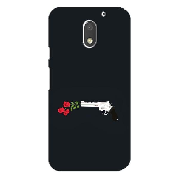 Чехлы (ART) Цветы на Motorola MOTO E3 (VPrint) – Неожиданные цветы