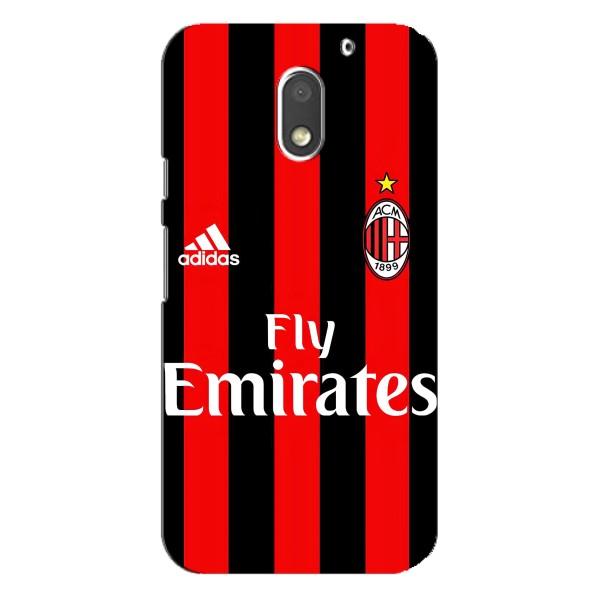 Чохли для Motorola MOTO E3 (VPrint) - Футбольні клуби – Milan