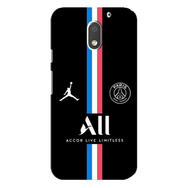 Чохли PSG для Motorola MOTO E3 (AlphaPrint) – футболка ПСЖ