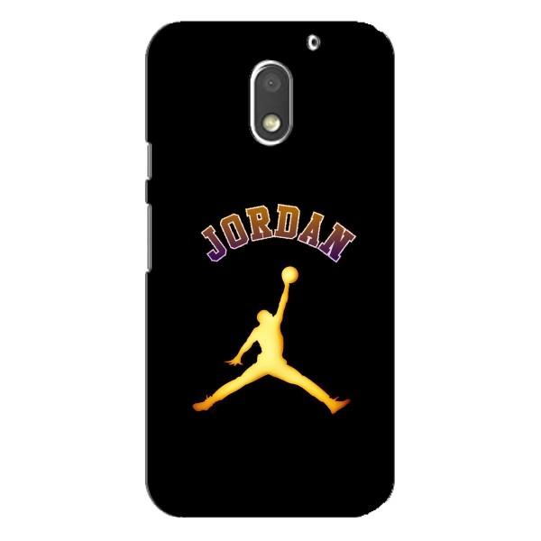 Чохли для Motorola MOTO E3 - з картинкою JORDAN (AlphaPrint) – Jordan Gold