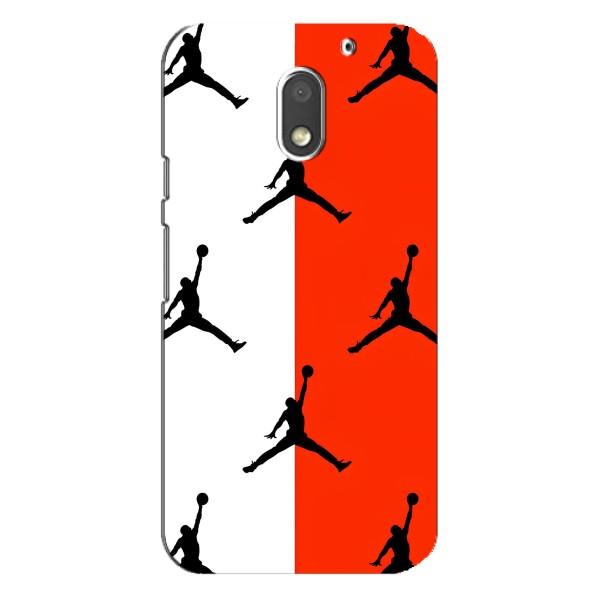 Чохли для Motorola MOTO E3 - з картинкою JORDAN (AlphaPrint) – Лого Джордан