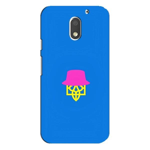 Чохли для Motorola MOTO E3 Укр. Символіка (AlphaPrint) – Шапка на гербу