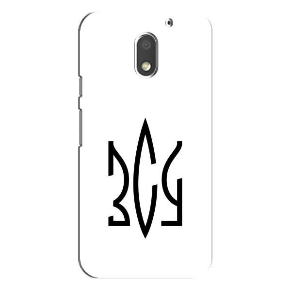 Чохли для Motorola MOTO E3 Укр. Символіка (AlphaPrint) – ЗСУ герб