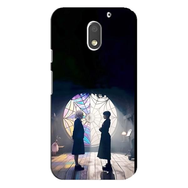 Чохли Венсдей на Motorola MOTO E3 Уенсдей (AlphaPrint) – Венздей та Інід