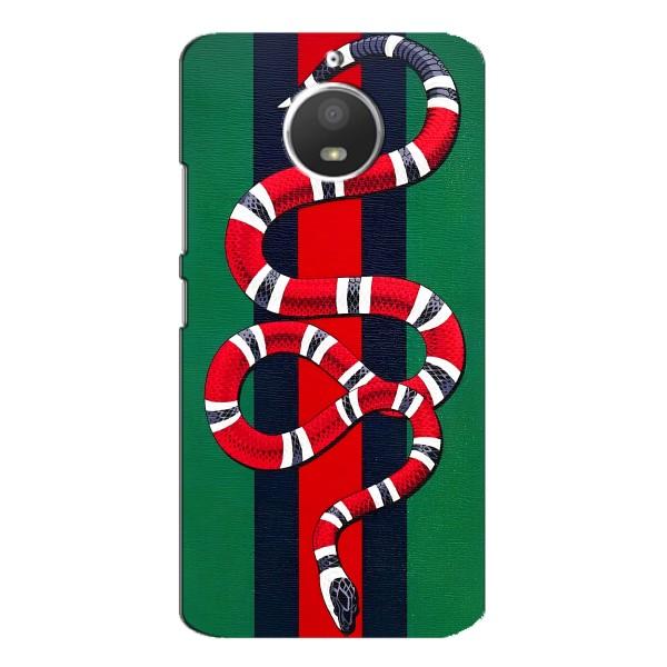 Чохли  GUCCI для Моторола МОТО Е4 (AlphaPrint) – Gucci змія