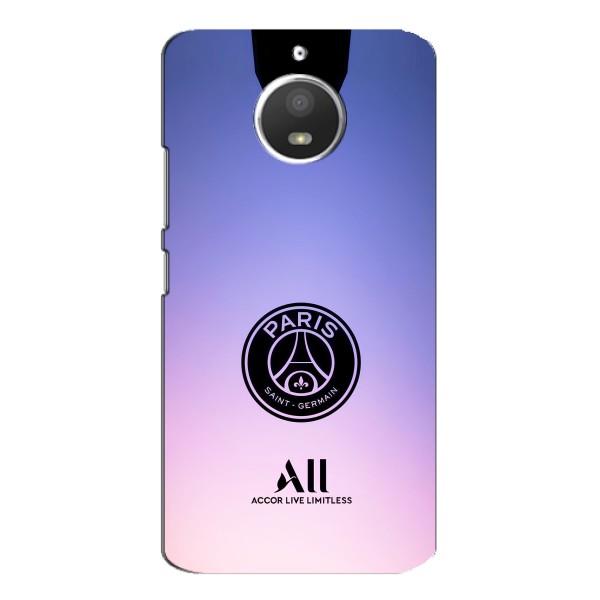 Чохли PSG для Motorola MOTO E4 (AlphaPrint) – лого PSG