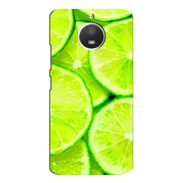 Чехлы с Фруктами для Motorola MOTO E4 (VPrint) – Лайм
