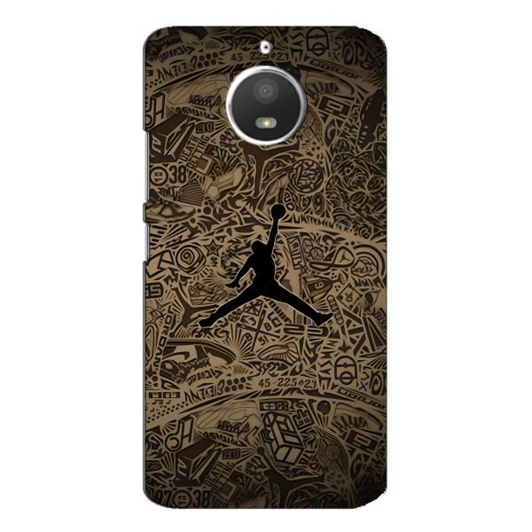 Чехлы для Motorola MOTO E4 - с картинкой JORDAN (AlphaPrint) – Logo Jordan