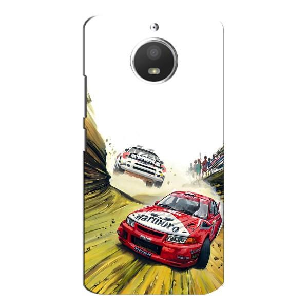 Чохли з Машинами на Моторола МОТО Е4 (VPrint) – Гоночні Тачки