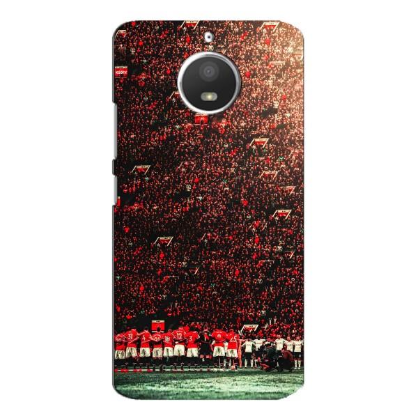Чехол Манчестер Юнайтед для Мото Е4 (AlphaPrint) – фанаты Манчестер Юнайтед