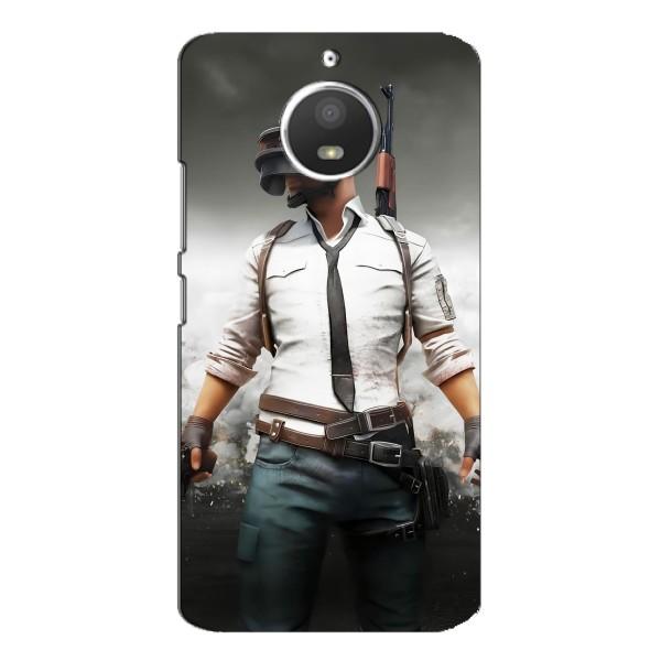 Чехол PUBG для Мото Е4 (AlphaPrint) – Пабг мен