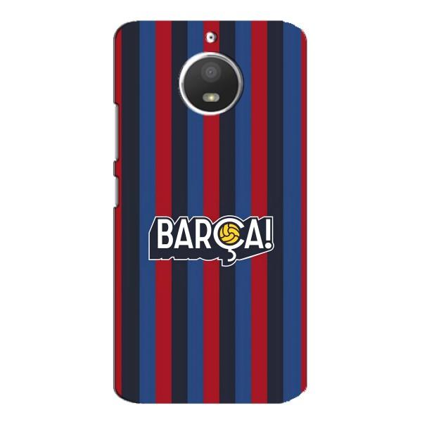 Чехол для Motorola MOTO E4 (Барселона) – BARCA