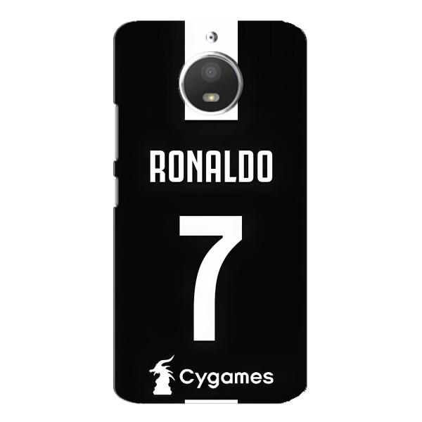 Чехол Криштиану Роналду для Motorola MOTO E4 (AlphaPrint) – RONALDO 7