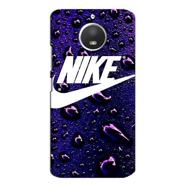 Чехол для Motorola MOTO E4 - с принтом Найк (AlphaPrint) – Найк принт