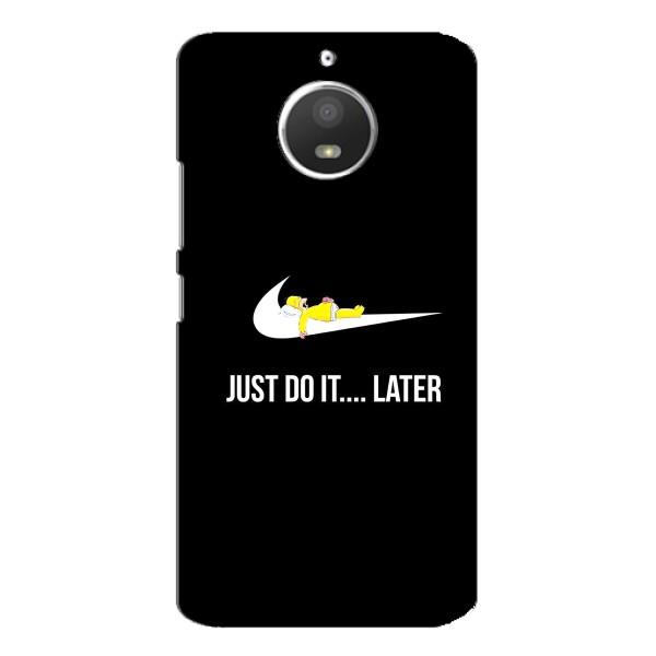 Чjхол з Сімпсонами для Motorola MOTO E4 (VPrint) – Гомер Later