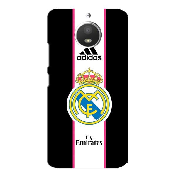ФК Реал Мадрид чехлы для Motorola MOTO E4 (AlphaPrint) – лого Real Madrid