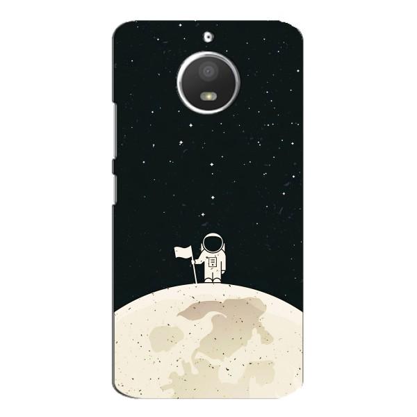 Космические Чехлы для Мото Е4 (VPrint) – На луне