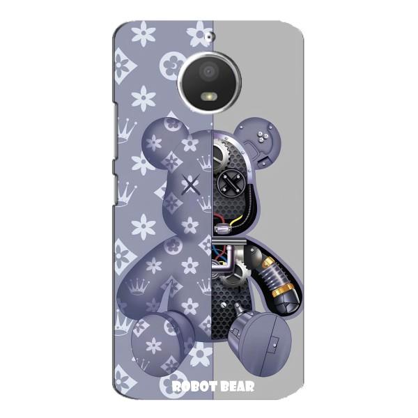 Круті Чохли Луі Віттон для Motorola MOTO E4 (AlphaPrint) – Робот Медведик