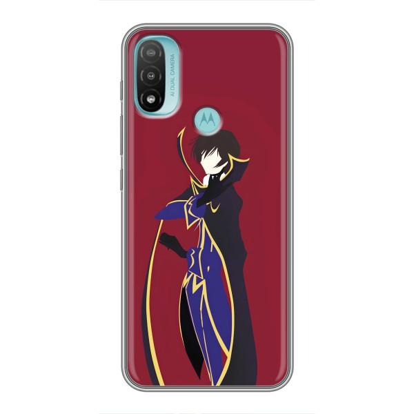 Чехлы Персонажи Аниме Наруто для Motorola MOTO E40 (AlphaPrint)