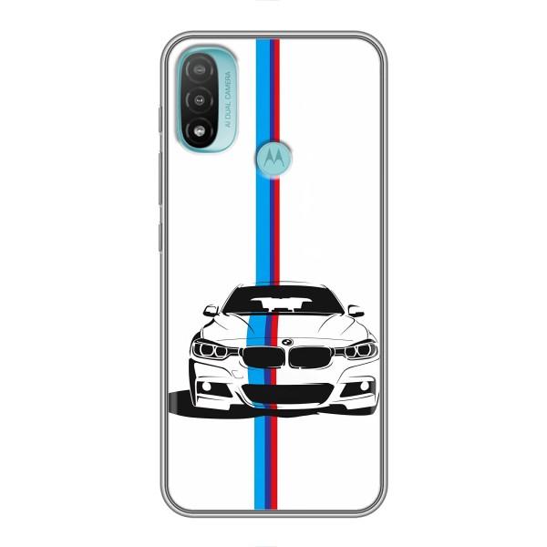 Чохол для Моторола МОТО Е40 - з принтом БМВ (AlphaPrint) – Машина БМВ