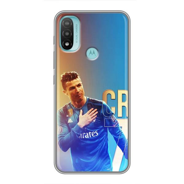 Чехол Криштиану Роналду для Motorola MOTO E40 (AlphaPrint) – CR7 Real
