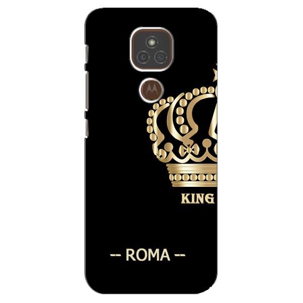 Чехлы для Motorola MOTO E7 Plus (VPrint) - Футбольные клубы – Roma