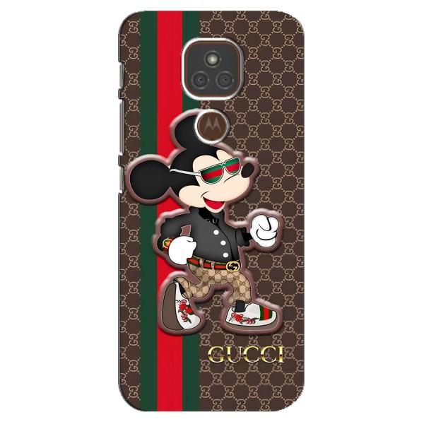 Чехлы ГУЧЧИ для Мото Е7 Плюс (AlphaPrint) – Маус Гуччи