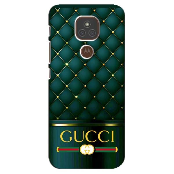 Чехлы ГУЧЧИ для Мото Е7 Плюс (AlphaPrint) – Текстура Гуччи