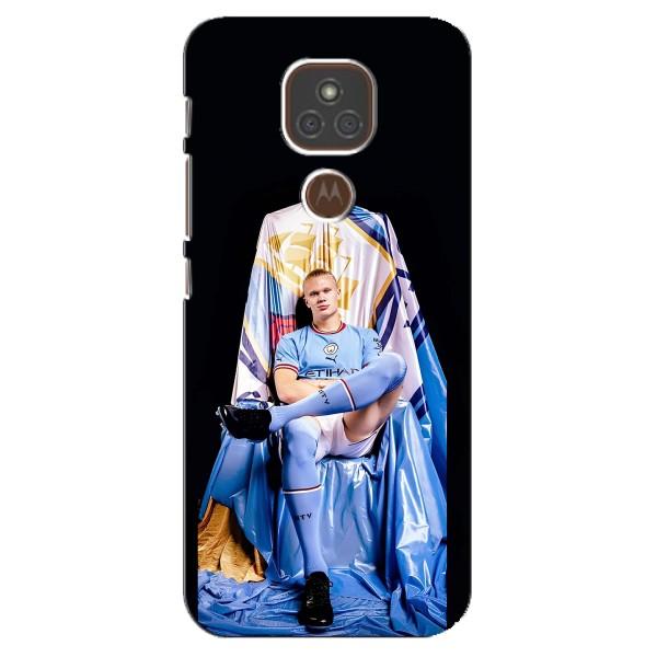 Чехлы с футболистом Ерлинг Холанд для Motorola MOTO E7 Plus (AlphaPrint) – футболист Холанн