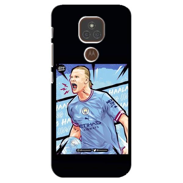 Чехлы с футболистом Ерлинг Холанд для Motorola MOTO E7 Plus (AlphaPrint) – гол Эрлинг Холланд