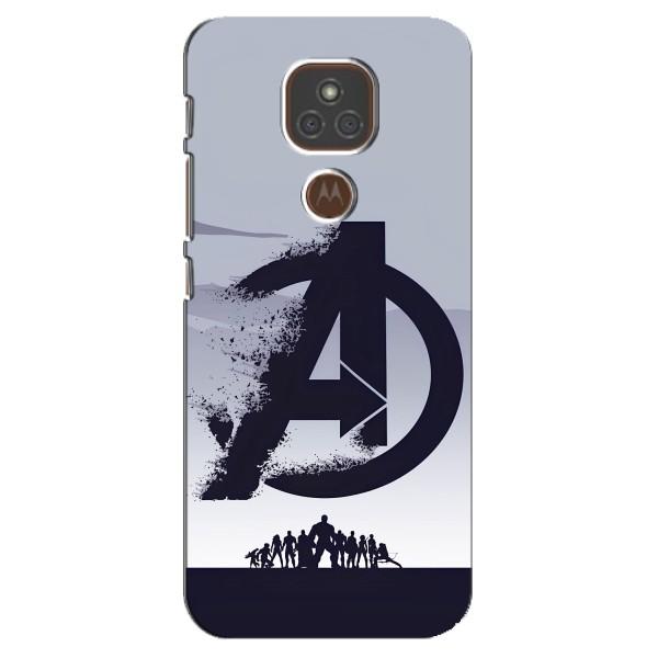 Чехлы с героями Марвел Motorola MOTO E7 Plus (VPrint)