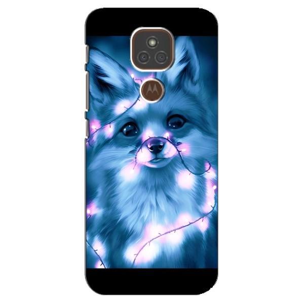 Чохли з картинкою Лисичка для Motorola MOTO E7 Plus (VPrint) – Яскрава лисичка