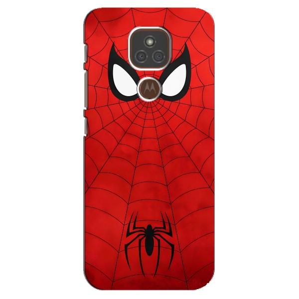 Чохол з людиною павуком для Motorola MOTO E7 Plus - (AlphaPrint) – Павук (Марвел)
