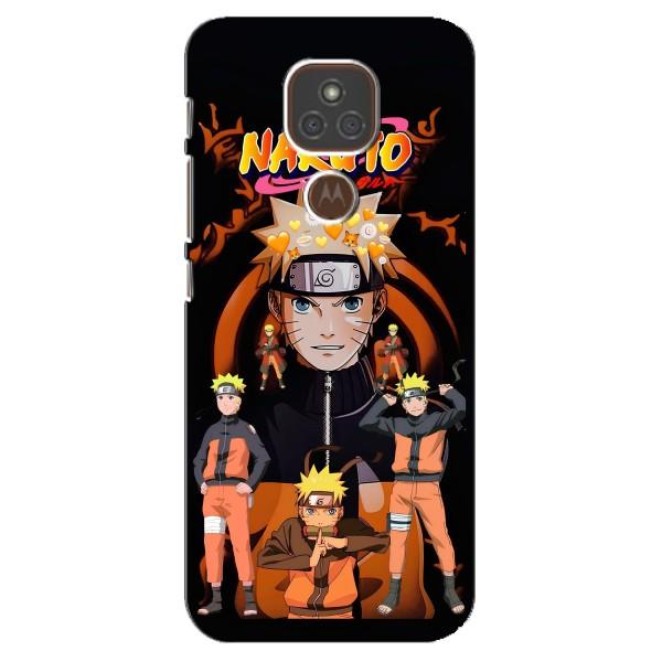 Чохли з принтом НАРУТО на Motorola MOTO E7 Plus – Naruto герой
