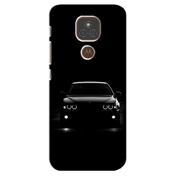 Чехол для Мото Е7 Плюс - с принтом БМВ (AlphaPrint) – Машина BMW