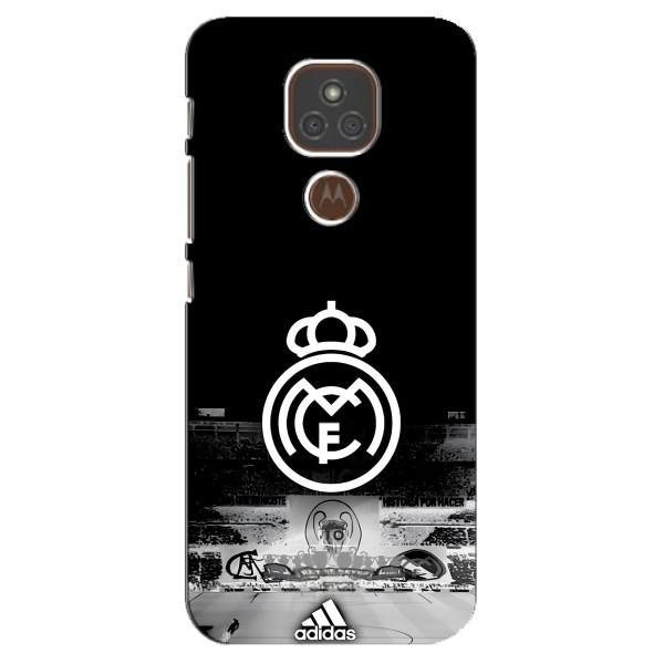 ФК Реал Мадрид чехлы для Motorola MOTO E7 Plus (AlphaPrint) – эмблема Реал Мадрид