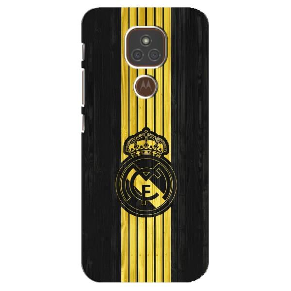 ФК Реал Мадрид чехлы для Motorola MOTO E7 Plus (AlphaPrint) – фон Реал Мадрид
