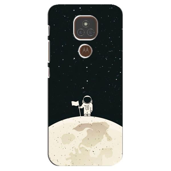 Космічні Чохли для Моторола МОТО Е7 Плюс (VPrint) – На місяці