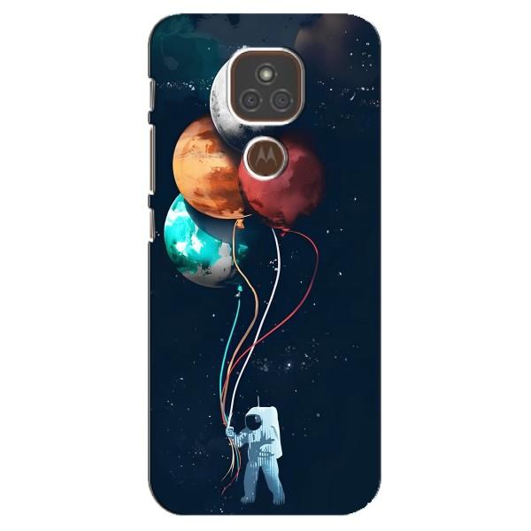 Космічні Чохли для Моторола МОТО Е7 Плюс (VPrint) – Планети кульки