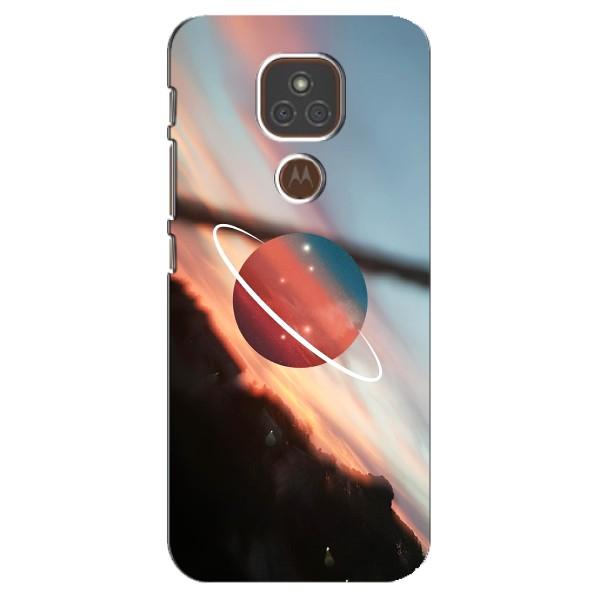 Космічні Чохли для Моторола МОТО Е7 Плюс (VPrint) – Сатурн