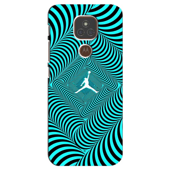 Силиконовый Чехол Nike Air Jordan на Моторола Мото Е7 Плюс – Jordan